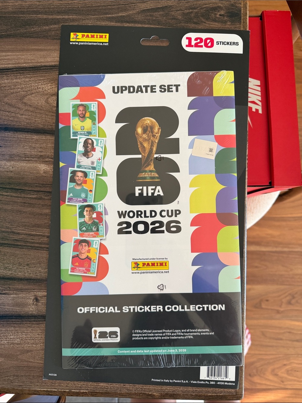 Panini World Cup 2026 Sticker Update Set – Multicolor